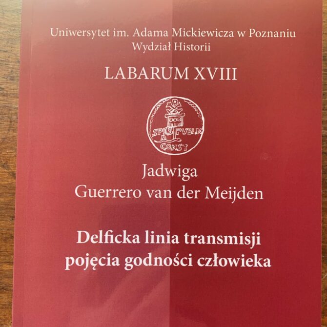 Nowa monografia Jadwigi Guerrero  van der Meijden